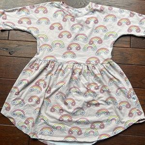 HUX BABY Rainbow Swirl Dress